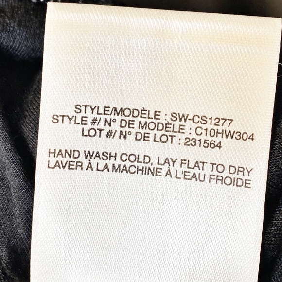 HELMUT LANG Two Tone Asymmetric Jersey Wrap Bodycon Skirt, Size Medium - Picture 7 of 8